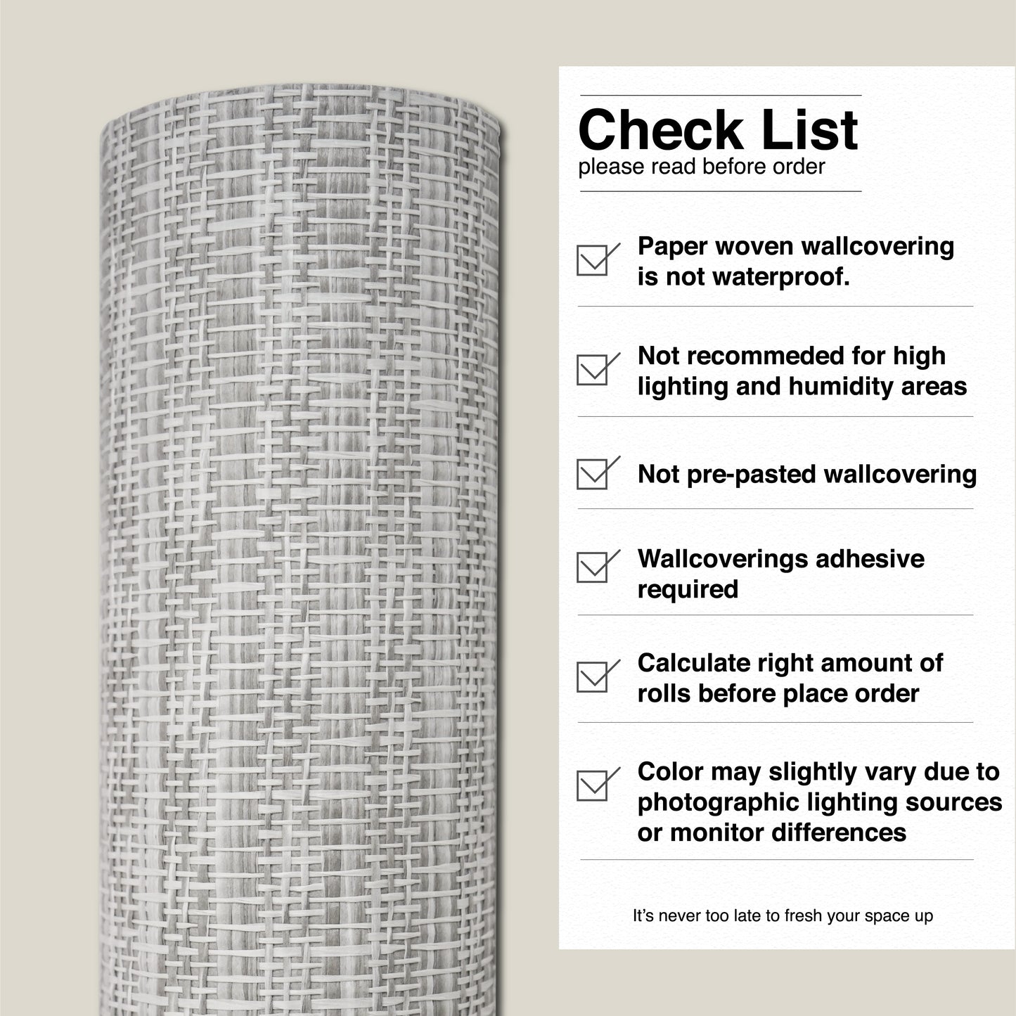 W902 wallpaper check list